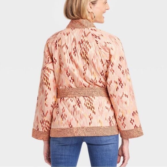Knox Rose Quilted Jacket - Light Pink - Picture 4 of 8